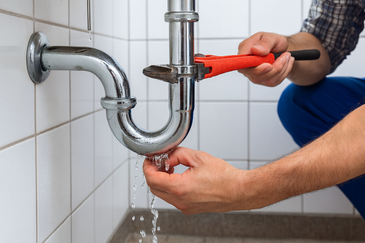 Professional Plumber in August